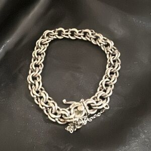 Chic Silver Chain Bracelet